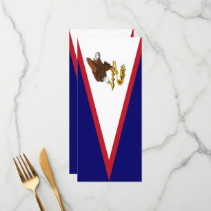 Menu Drapeau des Samoa américaines