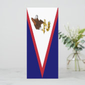Menu Drapeau des Samoa américaines (Debout devant)