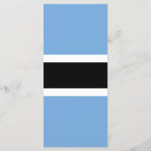 Menu Drapeau du Botswana (Dos)