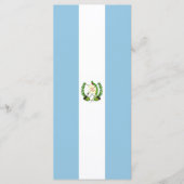 Menu drapeau du Guatemala (Devant)