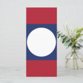 Menu Drapeau du Laos (Debout devant)