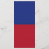 Menu Drapeau du Liechtenstein (Dos)