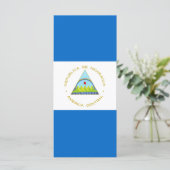Menu Drapeau du Nicaragua (Debout devant)