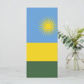 Menu Drapeau du Rwanda (Debout devant)