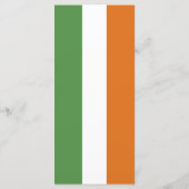 Menu Drapeau irlandais (Dos)