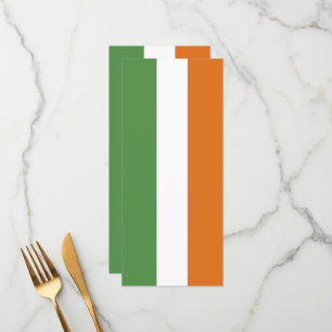 Menu Drapeau irlandais