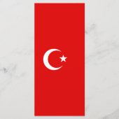 Menu Drapeau turc (Devant)