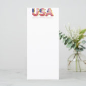 Menu Drapeau USA (Debout devant)
