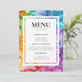 MENU + DRINKEN etherische bloei (Staand voorkant)