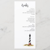 Menu Drinken kust (Voorkant)