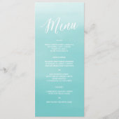 Menu du bord de la mer | (Devant)