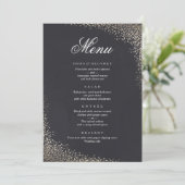 Menu du dîner Confetti (Debout devant)