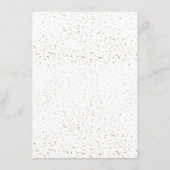 Menu du dîner de la fête de remise des diplômes Wh (Dos)