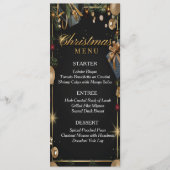 Menu du dîner de Noël (Devant)