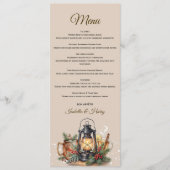 Menu du dîner de répétition Boissons confortables (Devant)