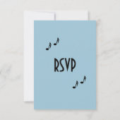 Menu du Mariage de musique bleue (Dos)