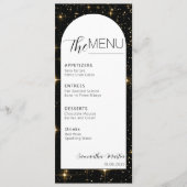 Menu du Mariage de script de script de script de l (Devant)