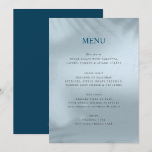 Menu eau et glace élémentaire
