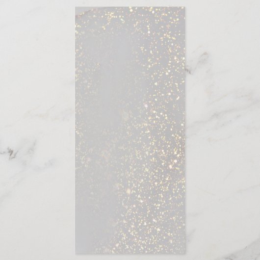 Menu éclaboussure d'aquarelle grise (Dos)