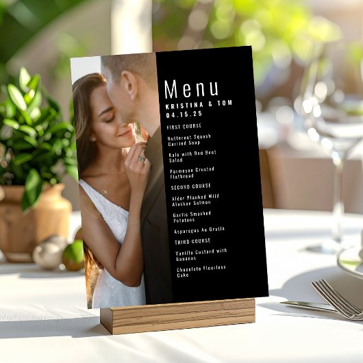 Menu Éclat de Photo