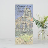 Menu Eglise d'Auvers par Vincent van Gogh Mariage (Debout devant)