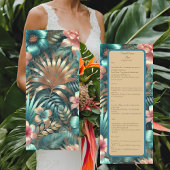 Menu Élégance tropicale