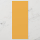 Menu Élégant Blé Beige (Dos)
