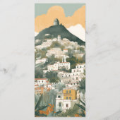 Menu Elégant Italie Capri Destination Mariage (Dos)