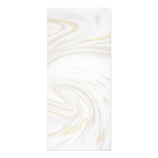 Menu Elegant Minimalist Marble Salon Service (Achterkant)