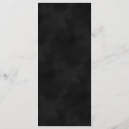 Menu Élégant Monogramme Botanique Vert Mariage Turquois (Dos)