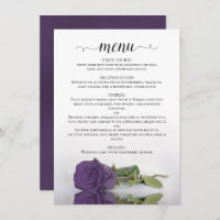 Élégant reflet Améthyste Rose violet Mariage