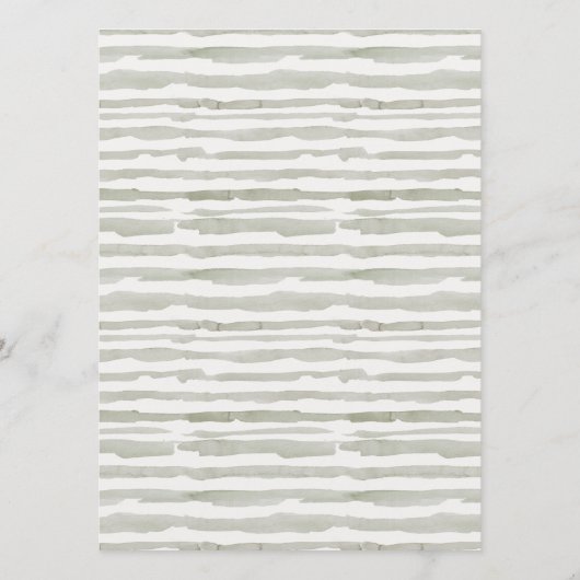 Menu Elégant Rustique Citrouille d'automne Arch Mariage (Dos)