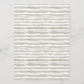 Menu Elégant Rustique Citrouille d'automne Arch Mariage (Dos)