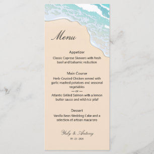 Menu Élégant Service de Traiteur pour Dîner de Réceptio