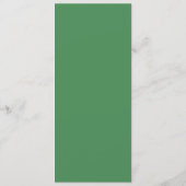 Menu Élégant Vert Olive pour une Restauration Haut (Dos)