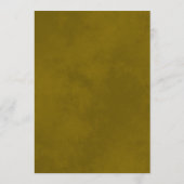 Menu Elégante dentelle or Frills Auburn Brown Mariage (Dos)