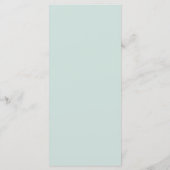 Menu Elégante orchidée romantique floral moderne mariag (Dos)