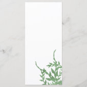 Menu Élégante Quinceañera de verdure (Dos)