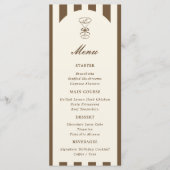 Menu Elle est un peu plus âgée Café Martini Anniversair (Devant)
