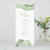 Menu en agate verte (Debout devant)