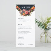 Menu en Bar voor een bruiloft in stijl en el (Staand voorkant)