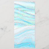 menu en marbre bleu pastel (Dos)