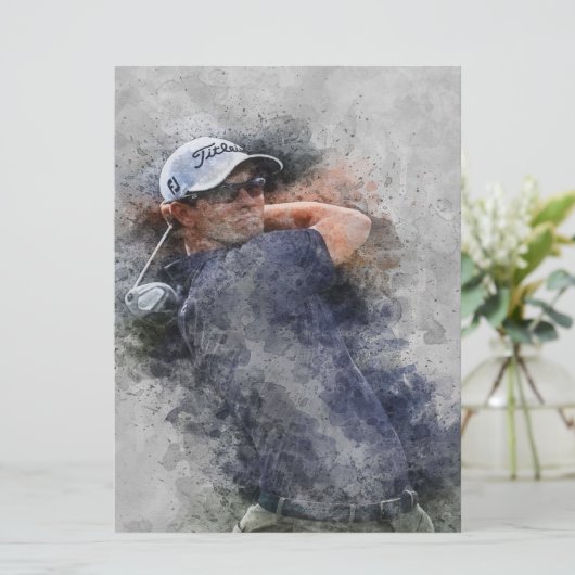 Menu Encore Adam Scott (Debout devant)