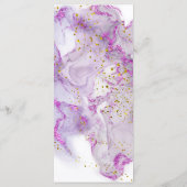 Menu encre violette (Dos)