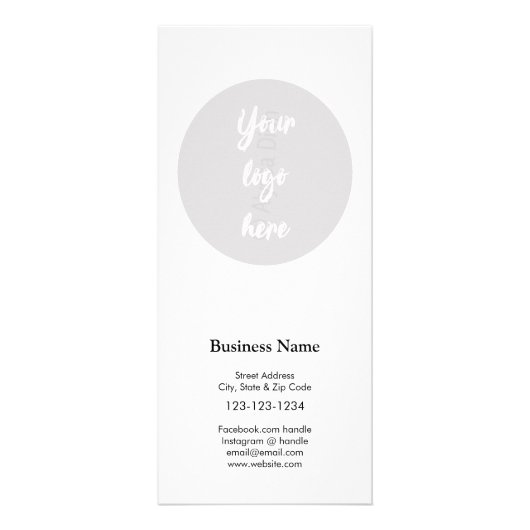 Menu Entreprise avec tarif (Dos)