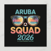 Menu Équipe Aruba 2026 Rétro (Dos)