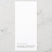 Menu Estelle Minimalist Wedding Long (Achterkant)