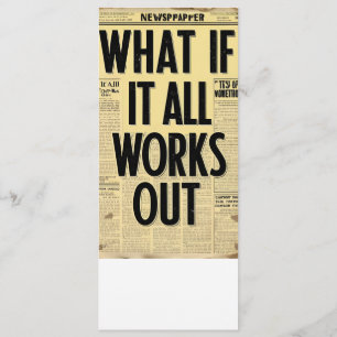 Menu Et si tout fonctionne avec la typographie de journ