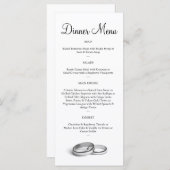 Menu Éternité (Devant / Derrière)