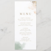 Menu Eucalyptus or vert (Devant)